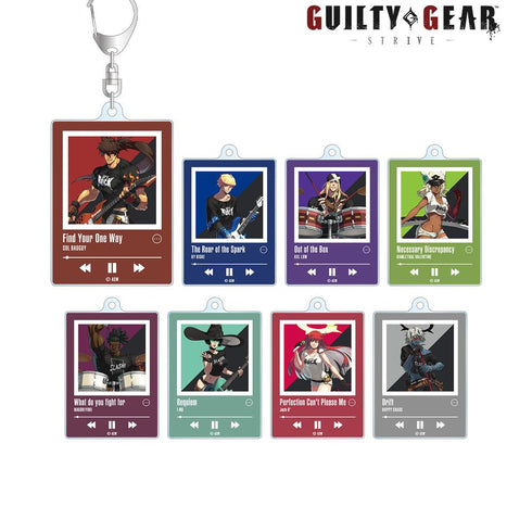 『GUILTY GEARTM -STRIVE-』描き下ろしイラスト バンドver. トレーディングミュージックプレイヤー風アクリルキーホルダー(単位/BOX)【202508再販】